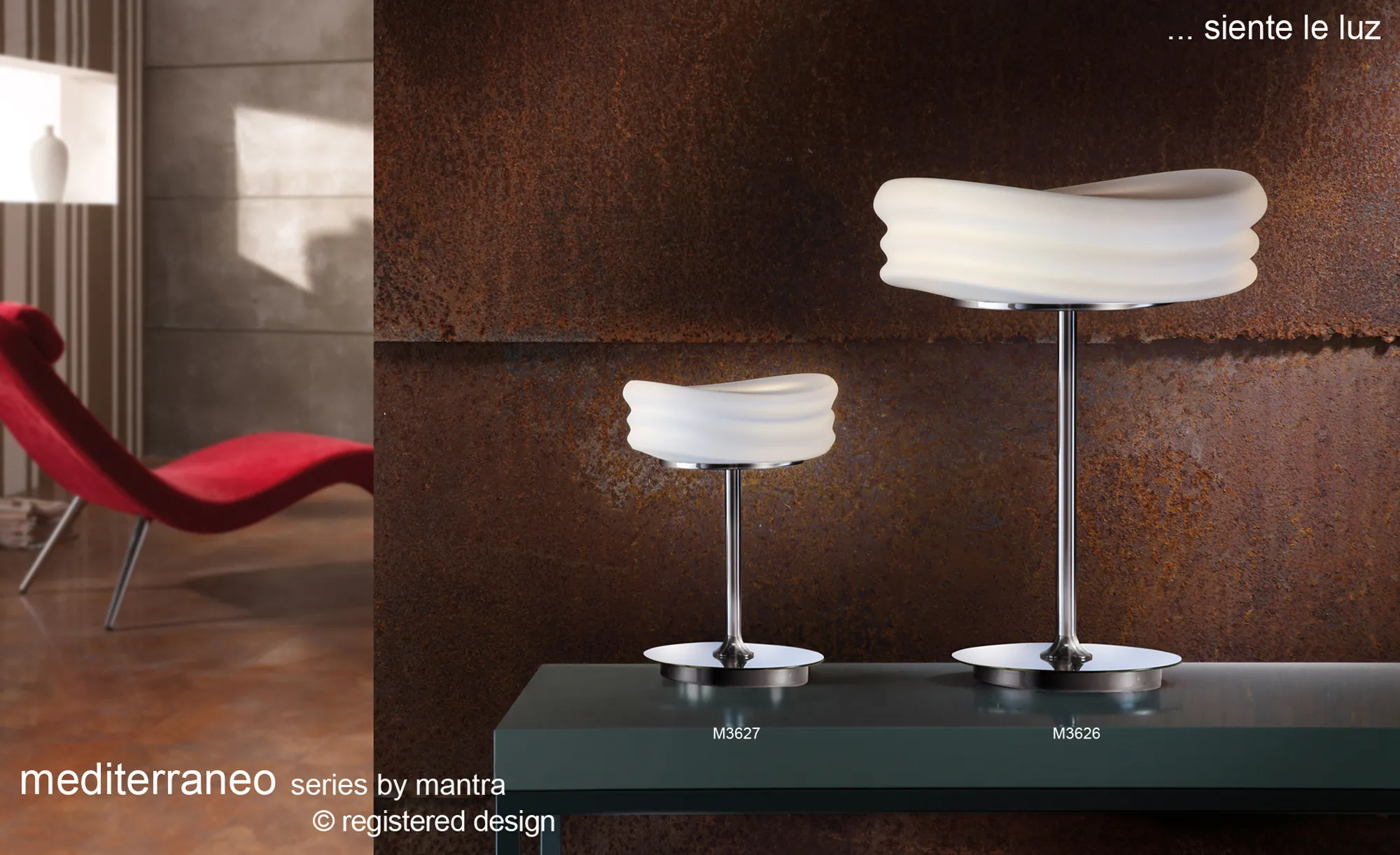 Mediterraneo Table Lamps Mantra Designer Table Lamps